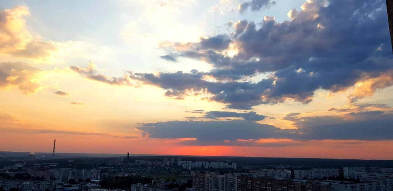 Панарамный Вид 25 Этаж В Бизнесс - Классе Харков Екстериор снимка